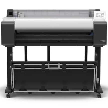 Large format plotter printer for CAD drawings