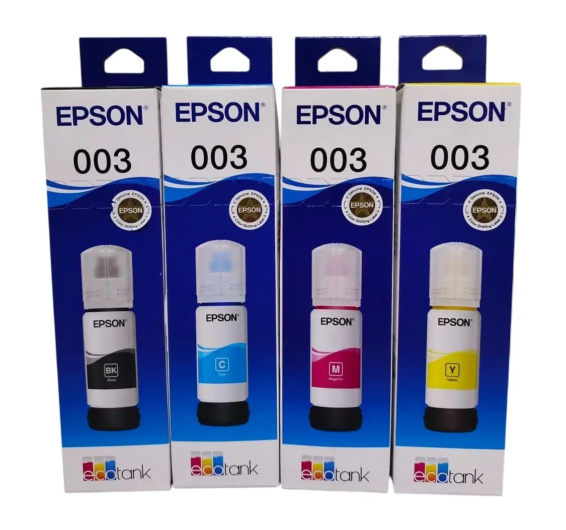 Inkjet printer ink bottles
